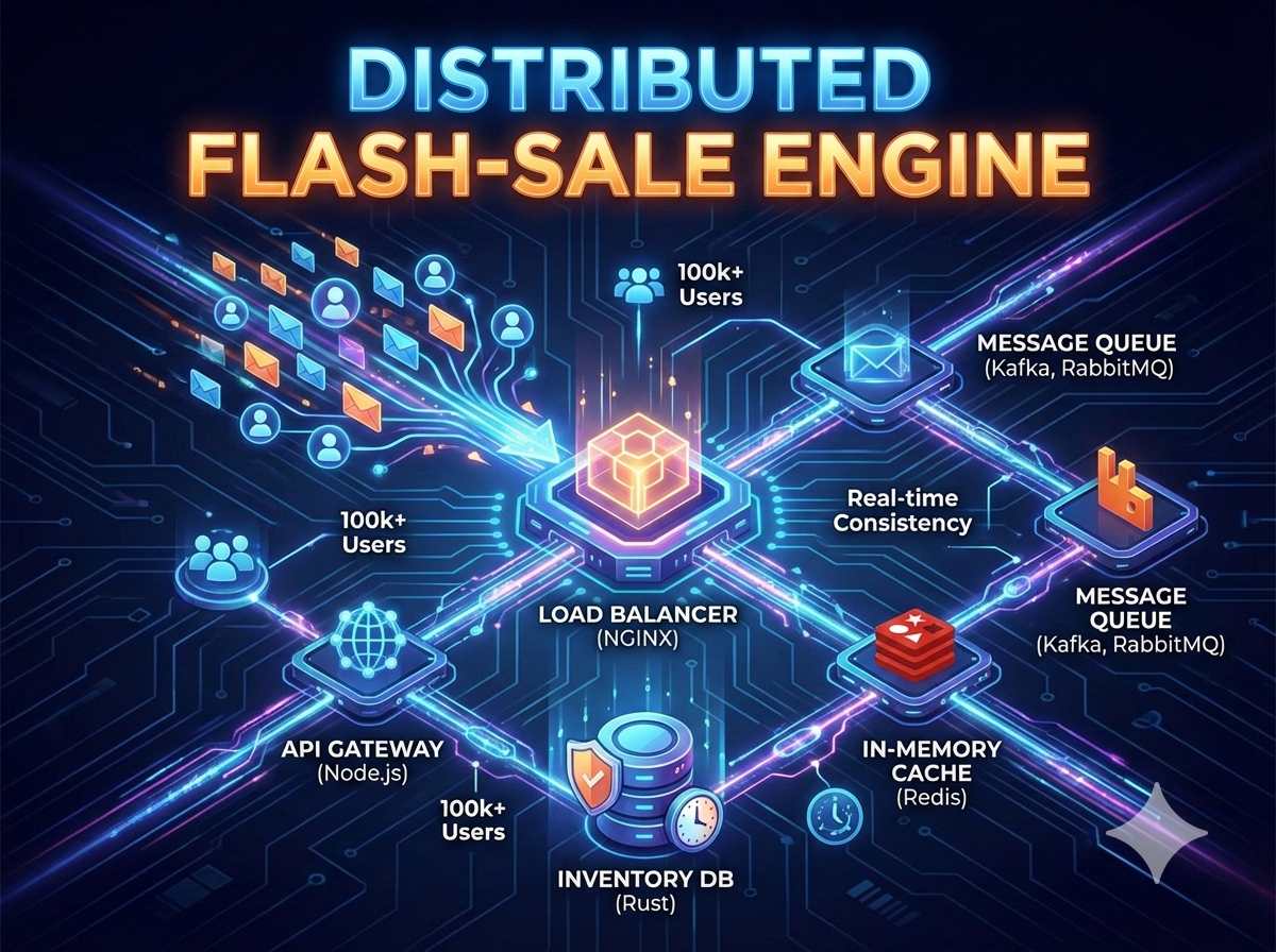 Distributed Flash sale Engine